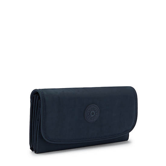 Kipling Money Land Snap Portefeuille Blauw | BE 1791QM